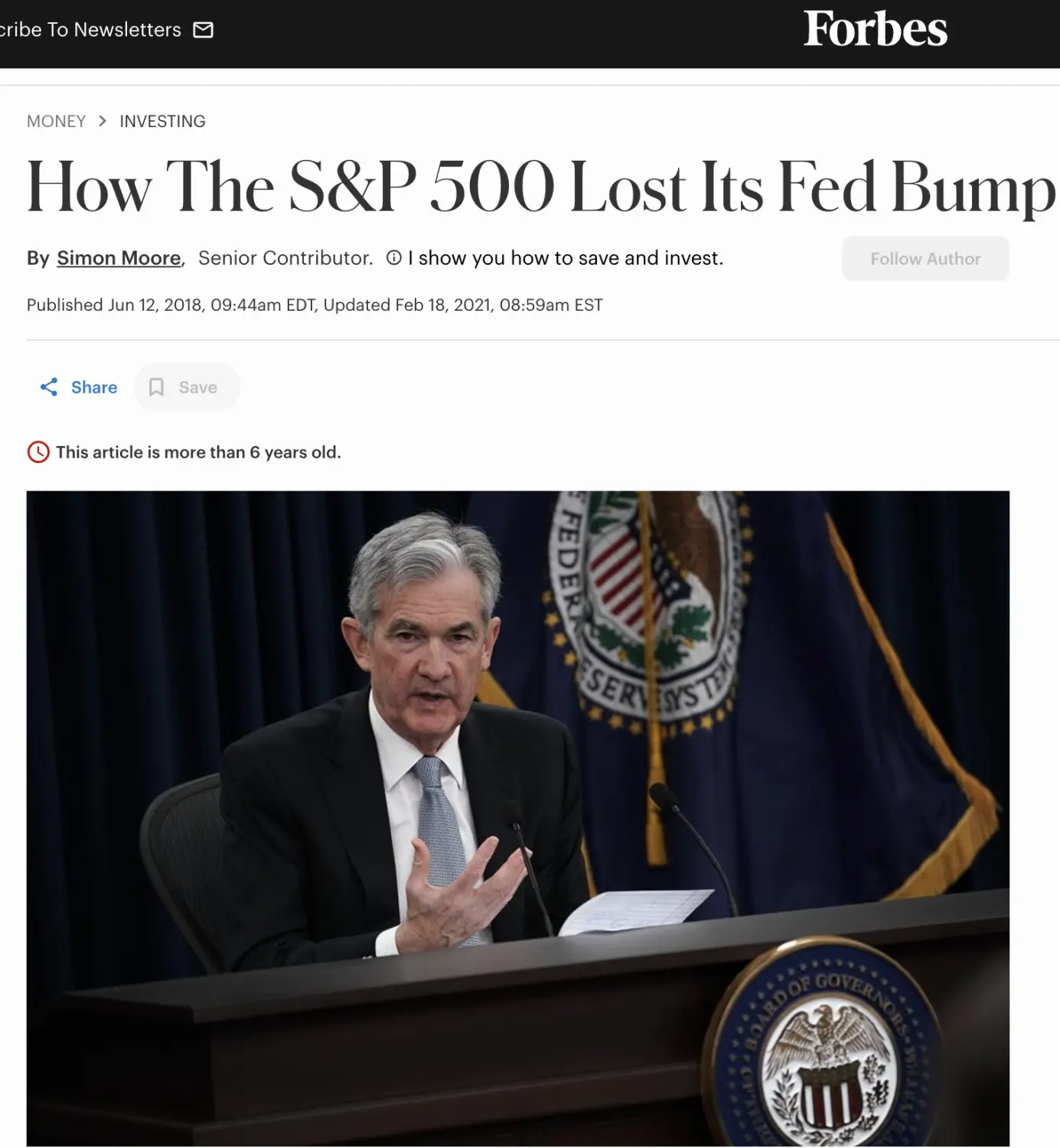 Media news flash